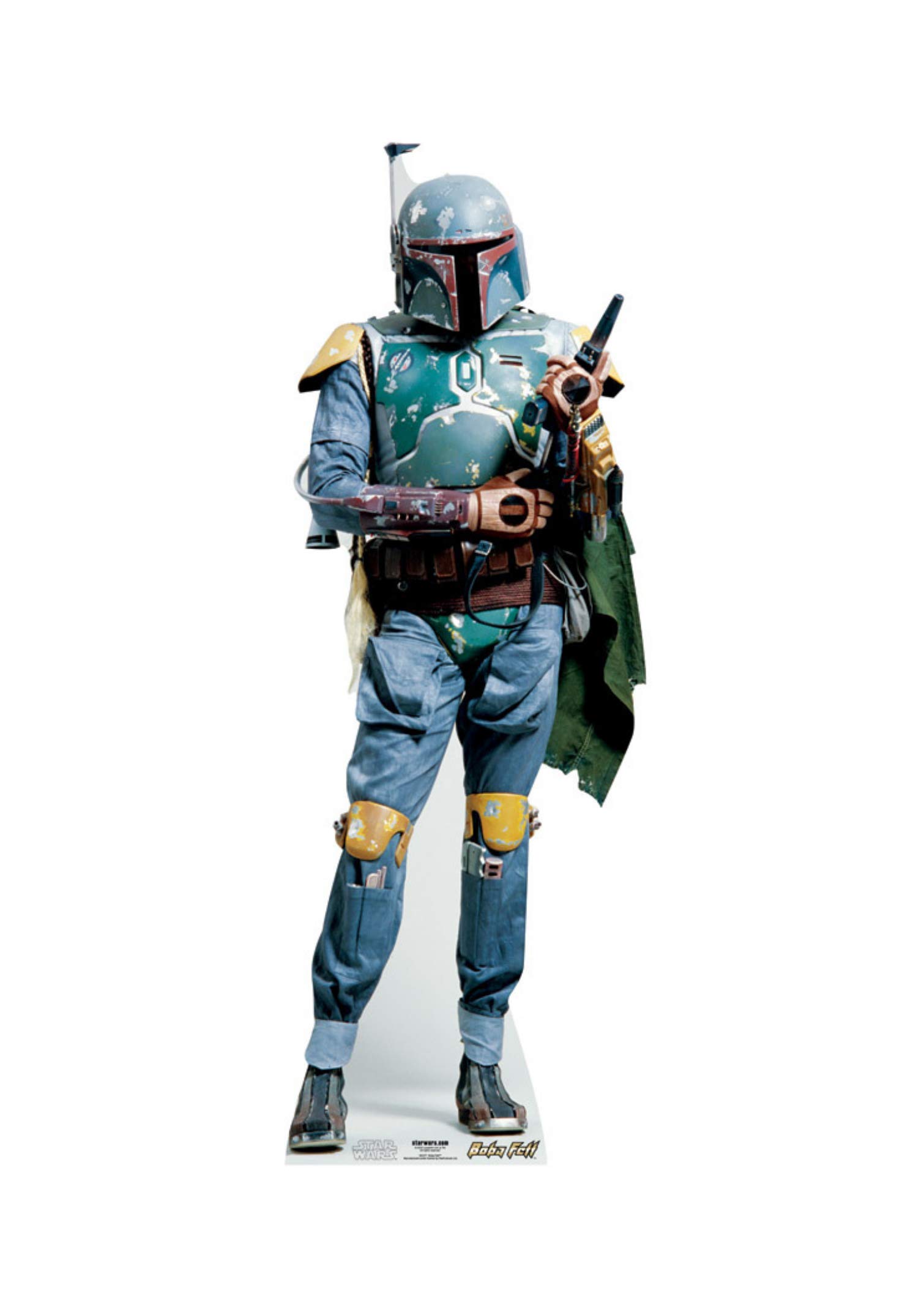 SC902 Boba Fett Mini Star Wars Cardboard Cutout Height 96cm Great for Fans, Parties and Collector