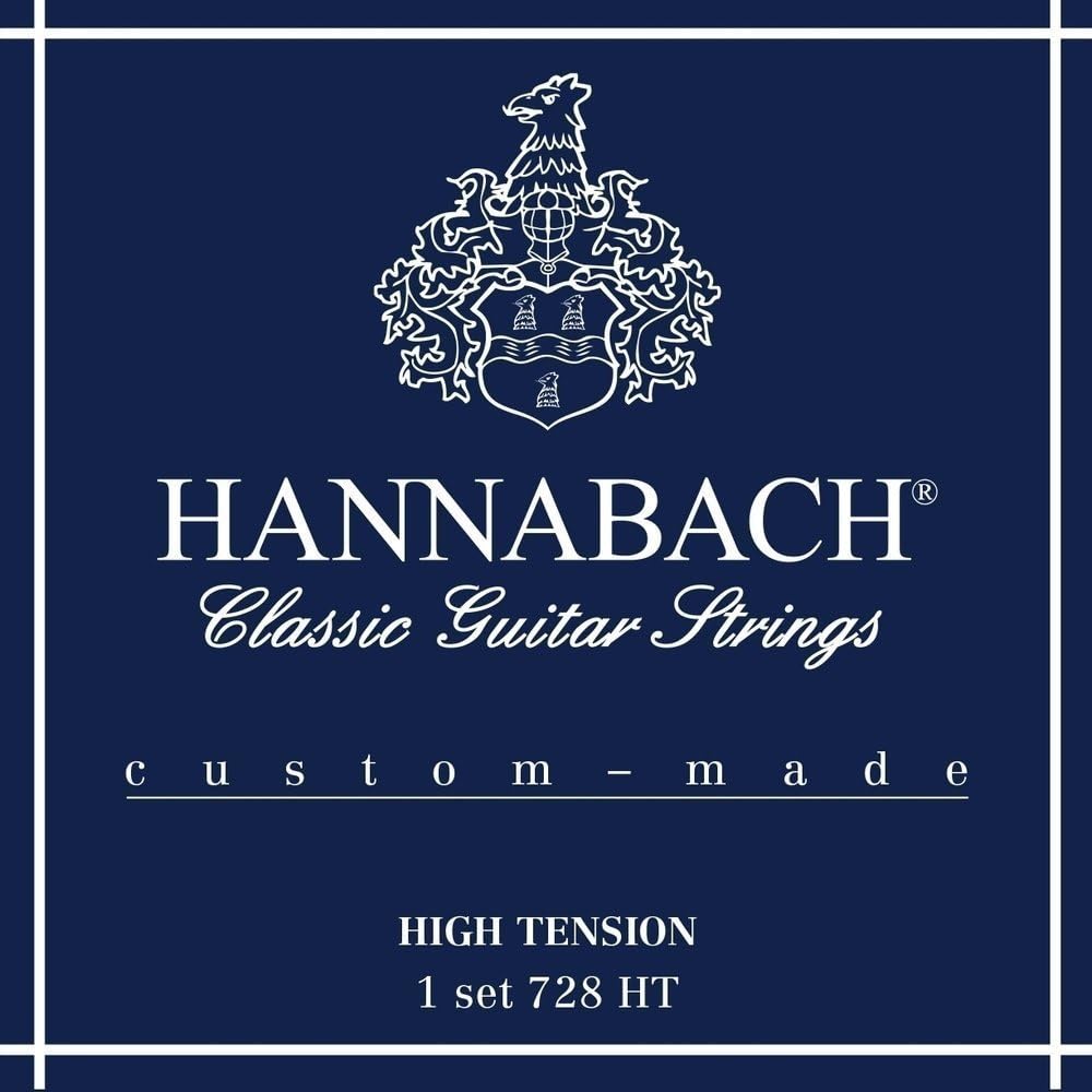 Hannabach Classical Guitar Strings Series 728 High Tension Custom Made - Set - 728HT