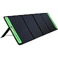 Topsolar 200W Foldable Portable Solar Panel Charger Kits for Portable Power Station Generator Cell Phones Camera Lamp 12V Car Boat RV Battery(Dual USB Ports & 19/14.4V DC Output)