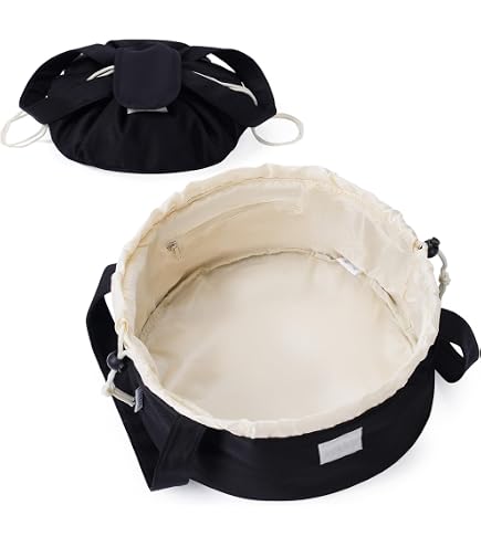 SUMBABO Drawstring Cinch Makeup Bag for Women