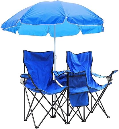 foldable chair with umbrella