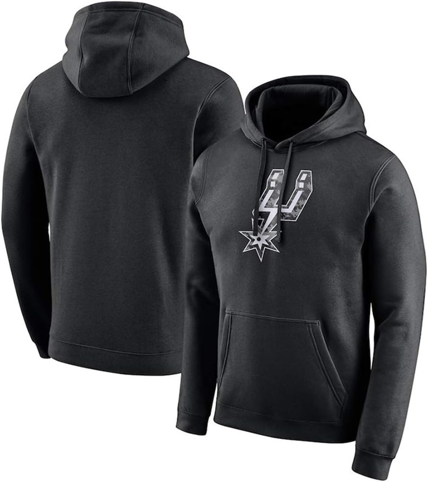 NBA Hoodie San Antonio Spurs Comfortable Loose Men's Youth Keep Warm Basketball Fan Casual Sports Hooded Top