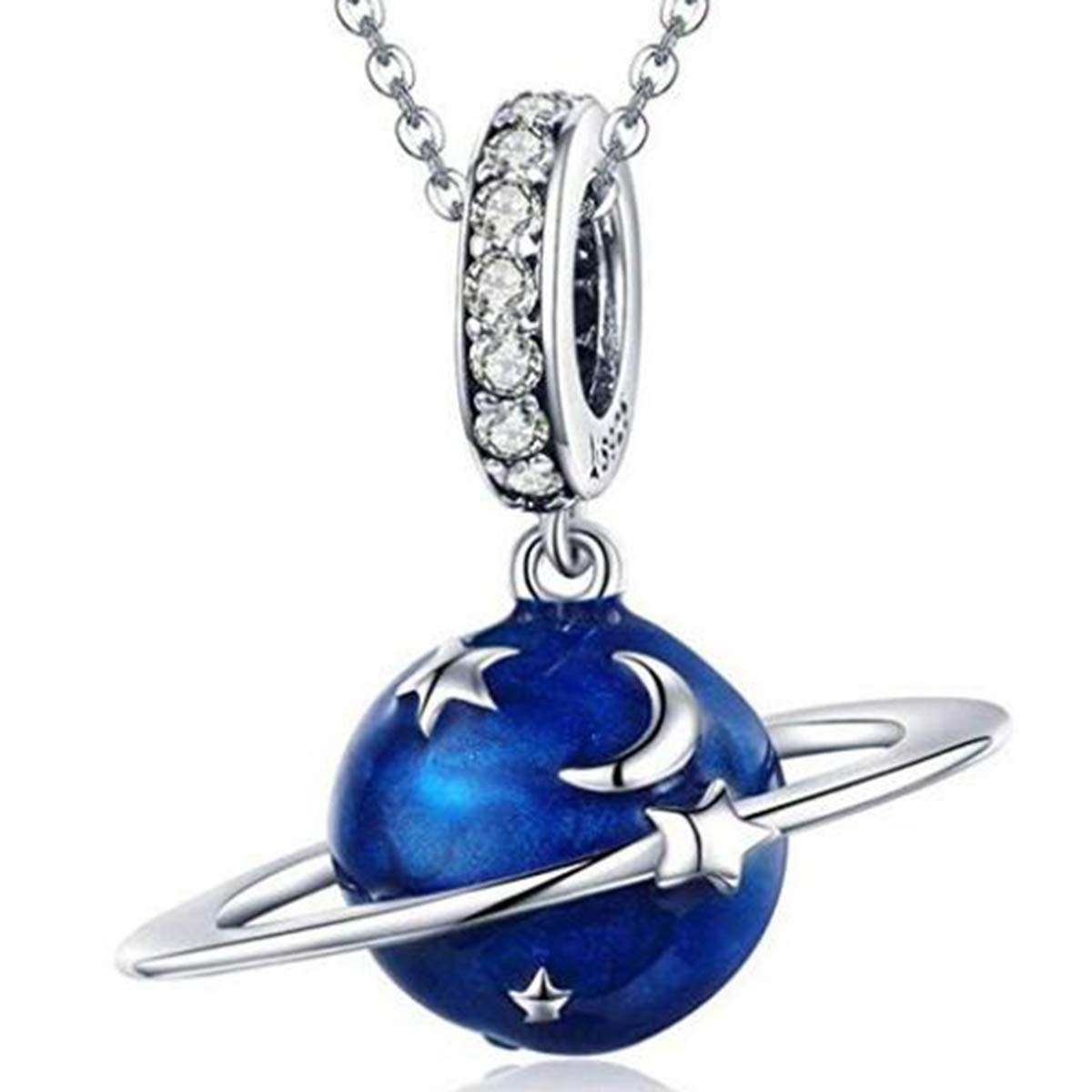 YASHUO Authentic 925 Sterling Silver Capture Life Camera Memory Charm Beads I Love to Travel Charms for Bracelet & Necklace DIY Jewellery (Starry Sky Charm)