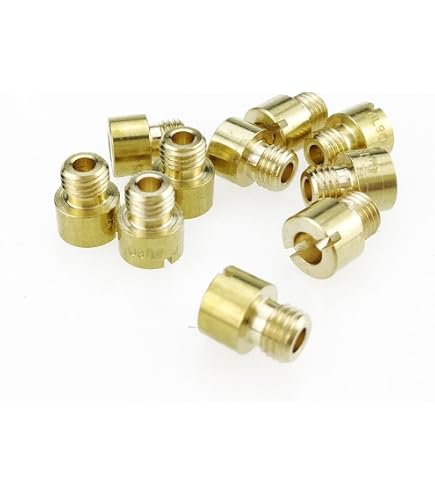 12 Guarnizioni Per Marmitta Moto 30mm – In Metallo Per GY6 125cc – Colore Arancione - Foto 2