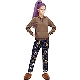 SAVITO Matching Rumi Outfit Suitable for Children, Cute Cartoon Style Girl's Thin Costume, Christmas Gifts