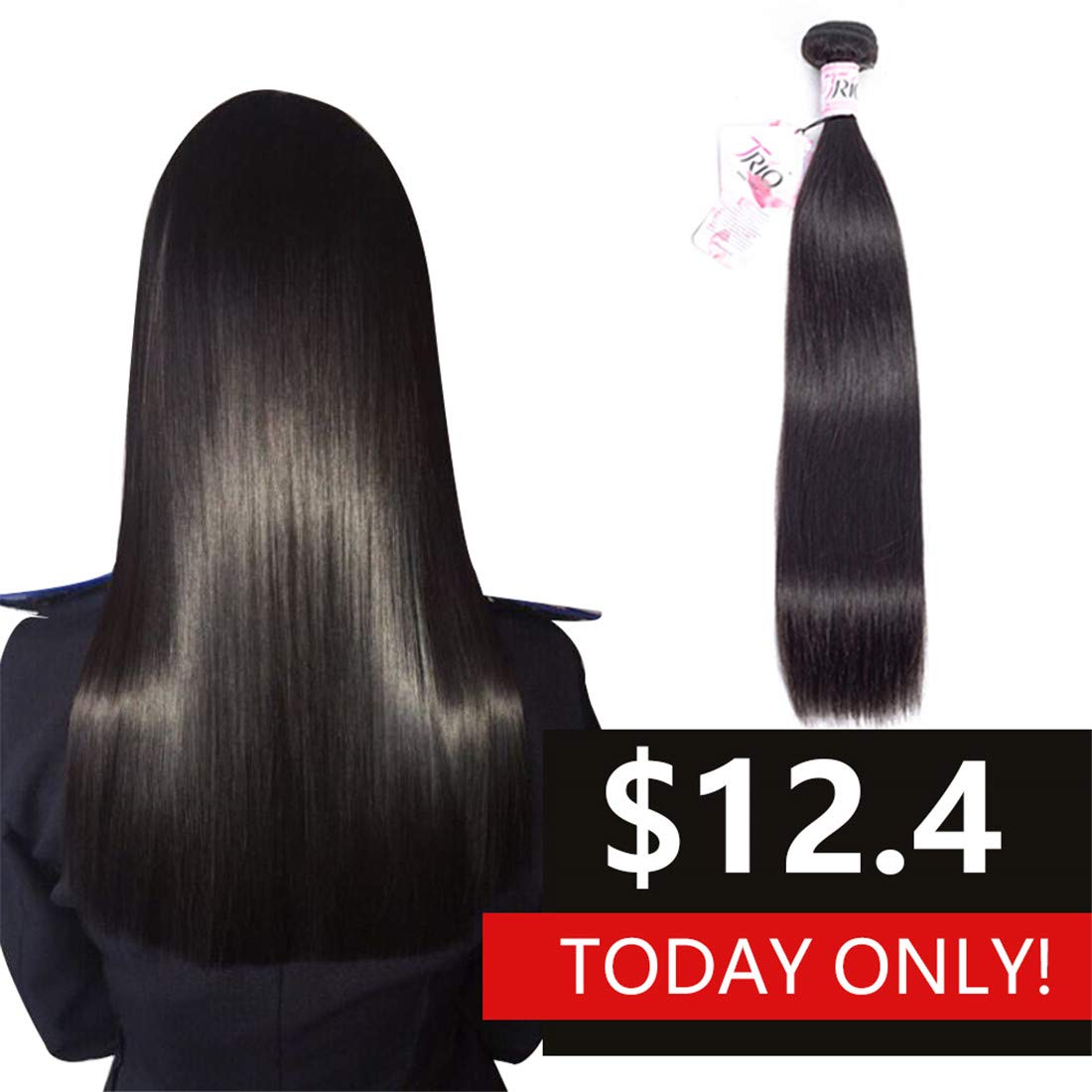 Amazon Com Trio Hair 8a Mink Hair One Hair Bundle Brazilian Hair