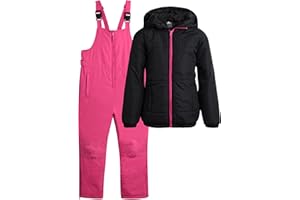 Arctic Hero Kids Snow Suit Set - 2 Piece Heavyweight Insulated Ski Jacket & Ski Pants - Winter Coat & Pants for Boys & Girls