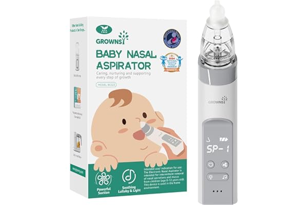 GROWNSY Nasal Aspirator for Baby