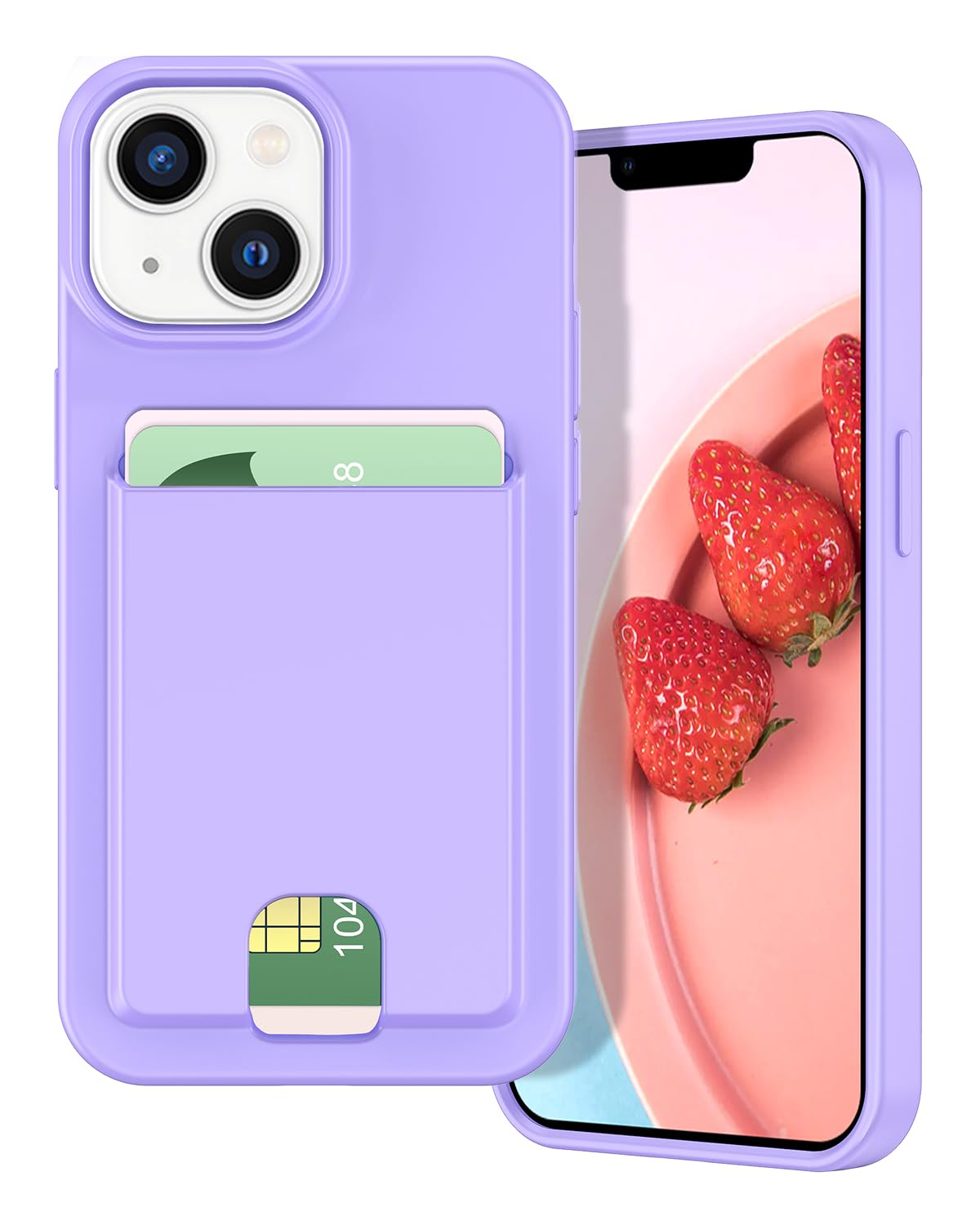 Petocase for iPhone 14 Plus Wallet Case Card Holder