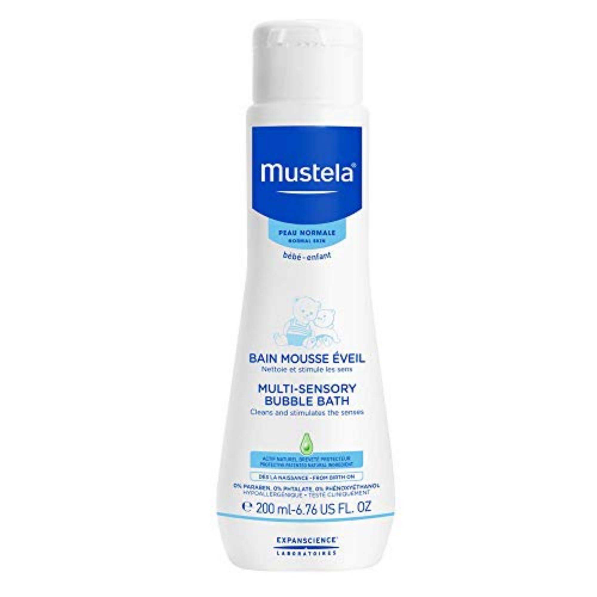 Mustela PN BAIN MOUSSE EVEIL 200 ML/PN TONISCH BADSCHUIM 200 ML, (Pack of 1)