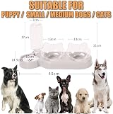 Speedy Panther 3-in-1 Cat Food and Water Bowl Set with Stand view 7