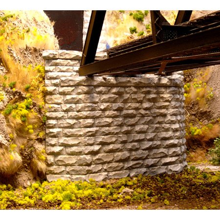 HO Sngl Cut Stone Tapered Abut