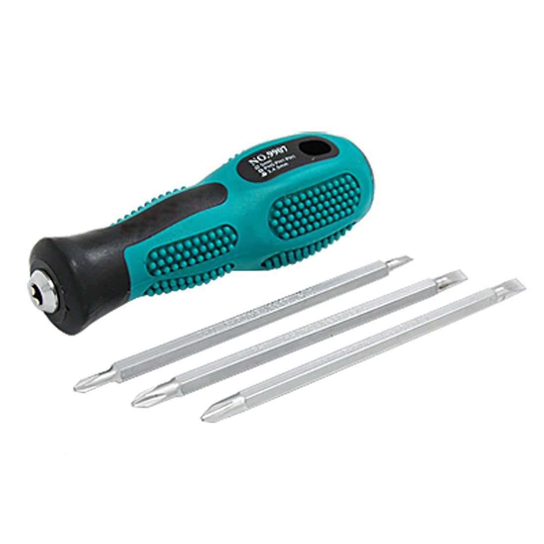 sourcing map 2 Way 3 Shafts Reversible Phillips Slotted Screwdriver Set