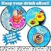 BigMouth Inc Inflatable Drink Holder for Pool - Floating Cup Holder for Hot Tub & Water - Fun Outdoor Beverage Float - Fruit