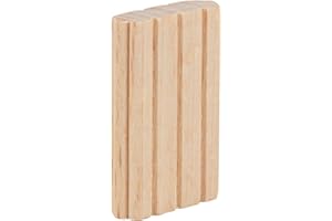 Trend 100pcs Beechwood Loose Tenons (6 x 30mm) for Woodworking, Joinery, and Furniture Framing, TEN/6X30/100