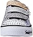 Skechers Little Kid (4-8 Years) Twinkle Toes: Chit Chat-Prolifics Black/Lavender Light-Up Sneaker - 12 M US Little Kid