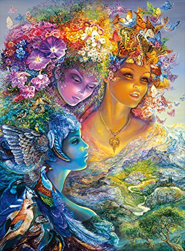 Buffalo Games - Josephine Wall - The Three Graces - Glitter Edition - 1000 Piece Jigsaw Puzzle