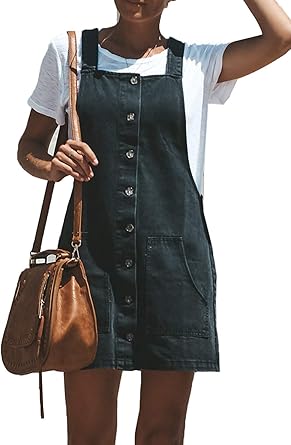 button down jumper dress