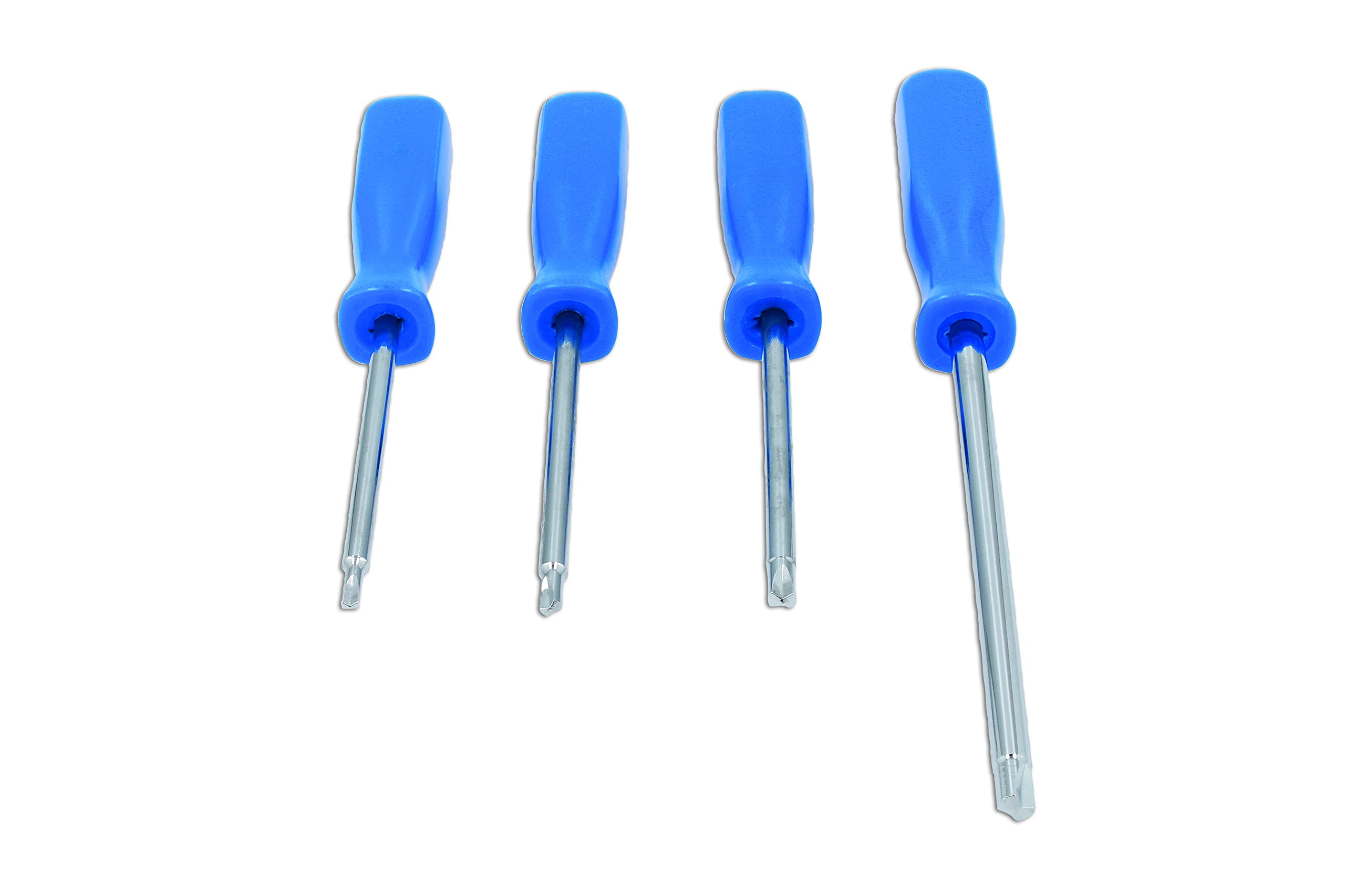 Laser 8477 Clutch Head Screwdriver Set 4pc