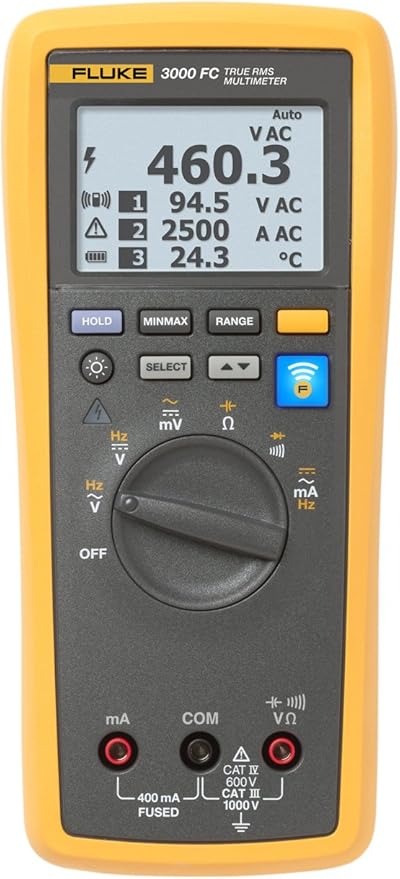 Fluke 3000 FC Digital multimeter multímetro - multímetros (93 mm ...