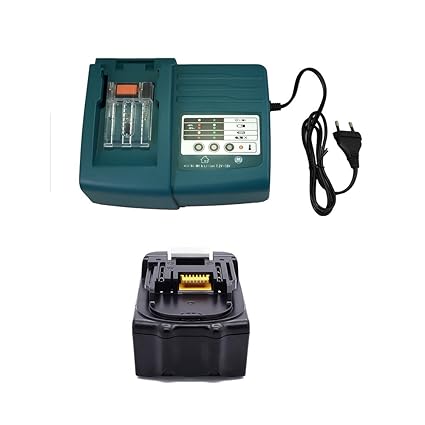 1pcs 18V 3000mAh Ersetzen Makita Akku BL1830 BL1860 BL1850 BL1840 mit 1pcs 1.5A Ladegeräte für Makita DC18RA DC18SC DC1803 DC