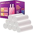 4 Gallon Trash Bags 270 Counts Handle Garbage Bags Trash Can liners Bathroom, Bedroom, Office, Car, Home Waste Bin Plastic Trash Can Liners