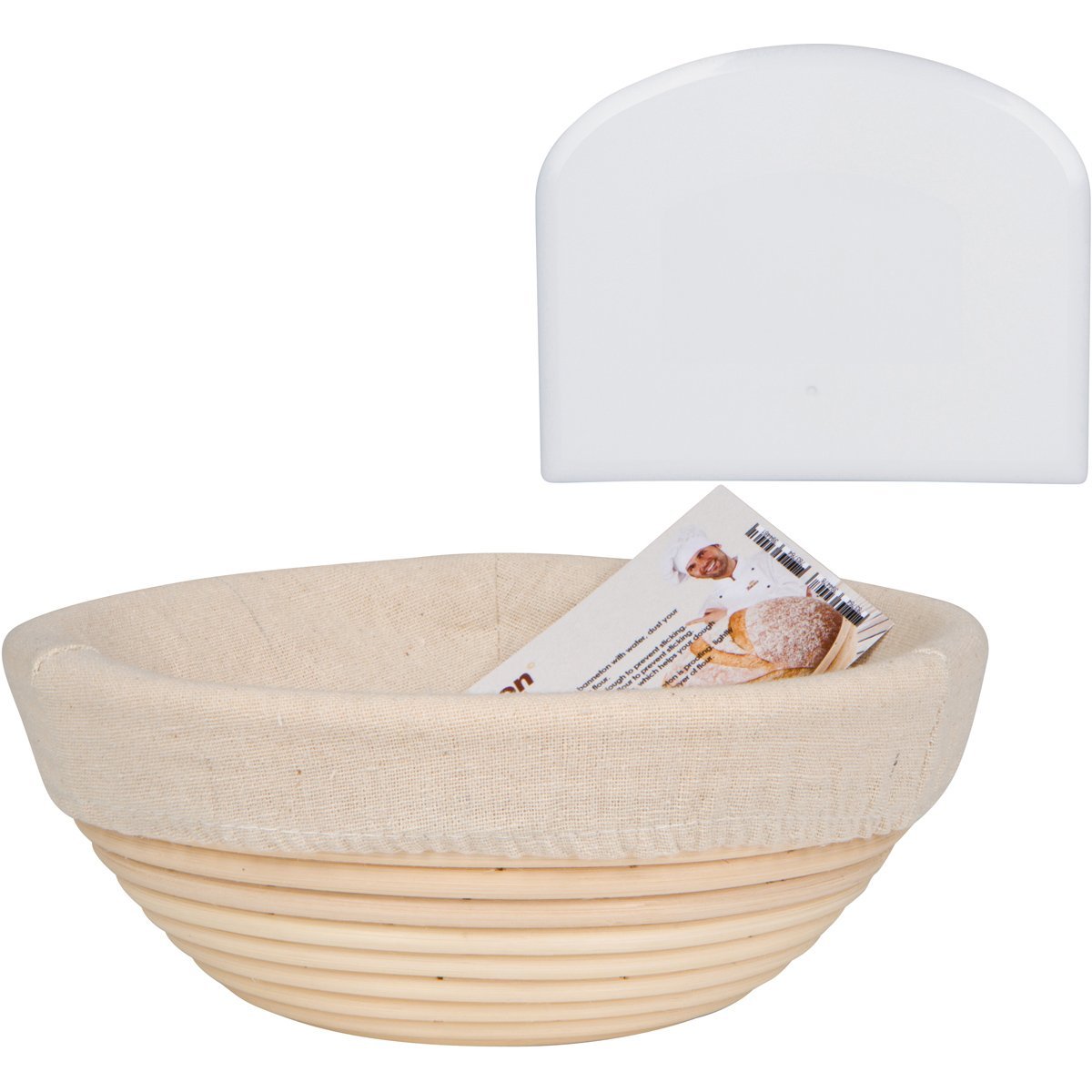 Professional Round Proofing Basket (9 Inch) for Dough with