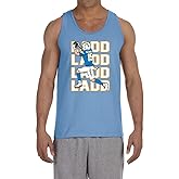Blue Los Angeles Ladd McConkey Text Pic Tank Top