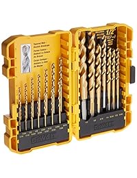 DEWALT DW1342 juego de brocas con punta de titanio