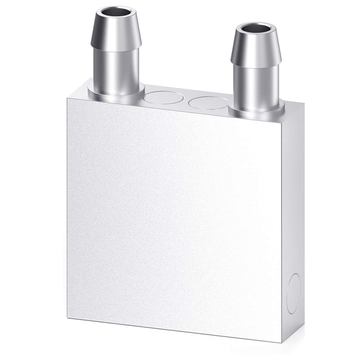 Clyxgs CLDIY Watercooling Block Aluminium for Liquid Water Cooler Heatsink System Graphics Cooler Heatsink Endothermer Head PC Computer CPU (40 mm x 40 mm x 12 mm) 1 Piece