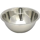 Chef Craft Brushed Mixing Bowl, 2.5-Quart, Stainless Steel