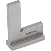 T Tulead Machinist Square Precision Woodworking Square 50x40mm, with Seat | 90 Degree Precision Square, Engineer Measuring Tool, Woodworking Ruler