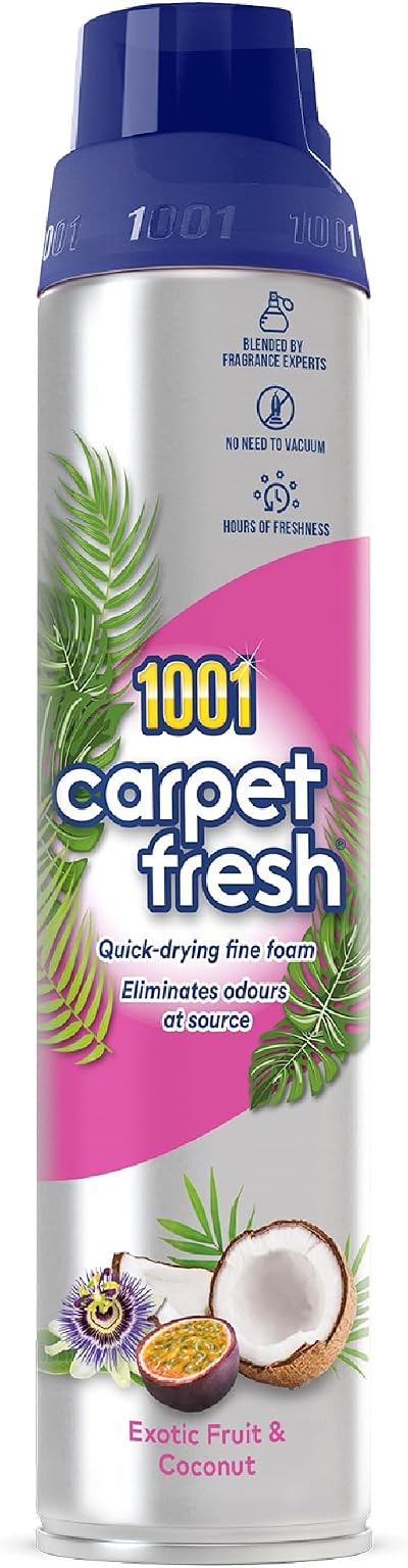 1001 Carpet Fresh Exotic Fruit & Coconut 300ml WoolSafe