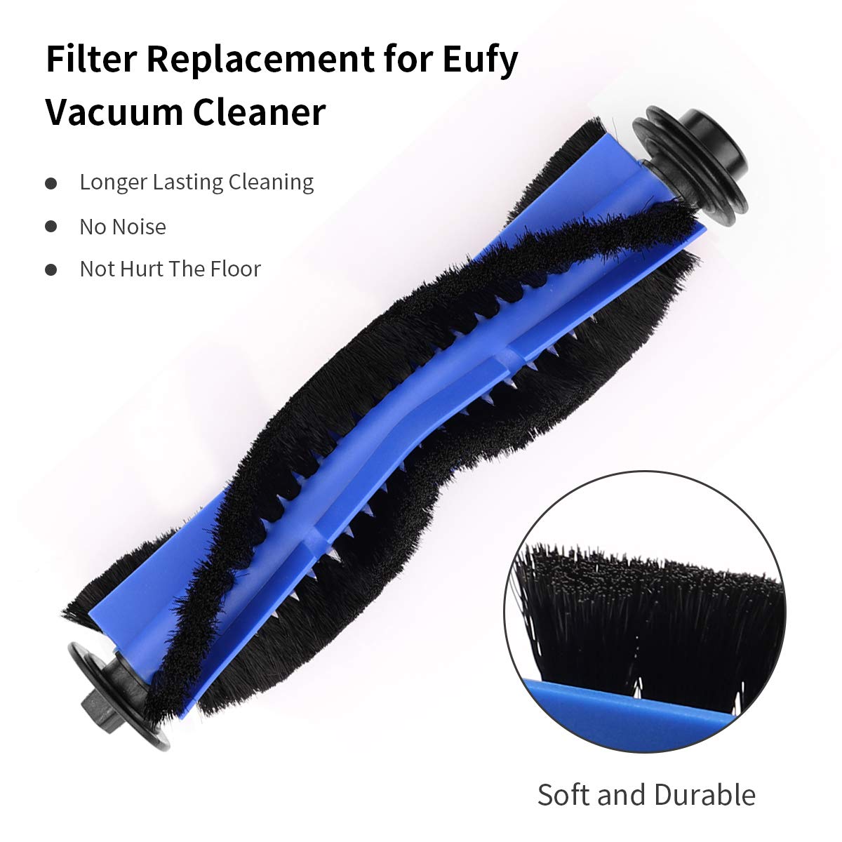 Keenstone Replacement Parts Kit for Eufy RoboVac 11S, RoboVac 30, RoboVac 30C, RoboVac 15C, RoboVac 12, RoboVac 35C Robotic Vacuum Cleaner Accessory