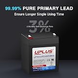 UPLUS LP12-5.0T 12V 5Ah AGM Battery Maintenance-Free view 3