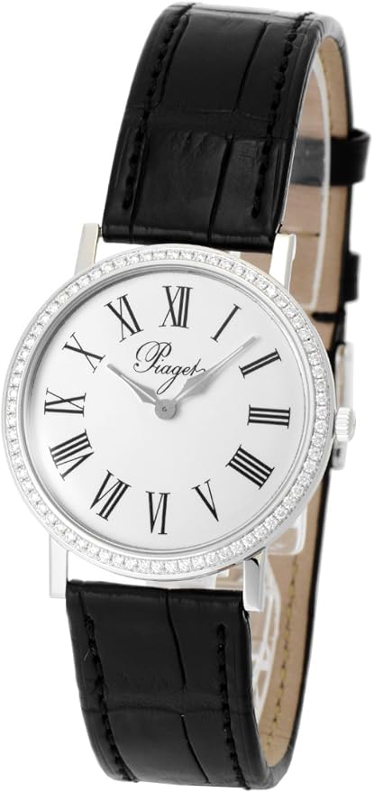 Amazon ピアジェ Piaget P Goa374 メカニカル メンズ Wg レザー ホワイト 手巻き 50本限定 中古品 並行輸入品 メンズ腕時計 腕時計 通販