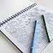 Coloring NoteBook (11 x 8.5 inches) Side-bound Notebook - Note taking with a Coloring Book Twist