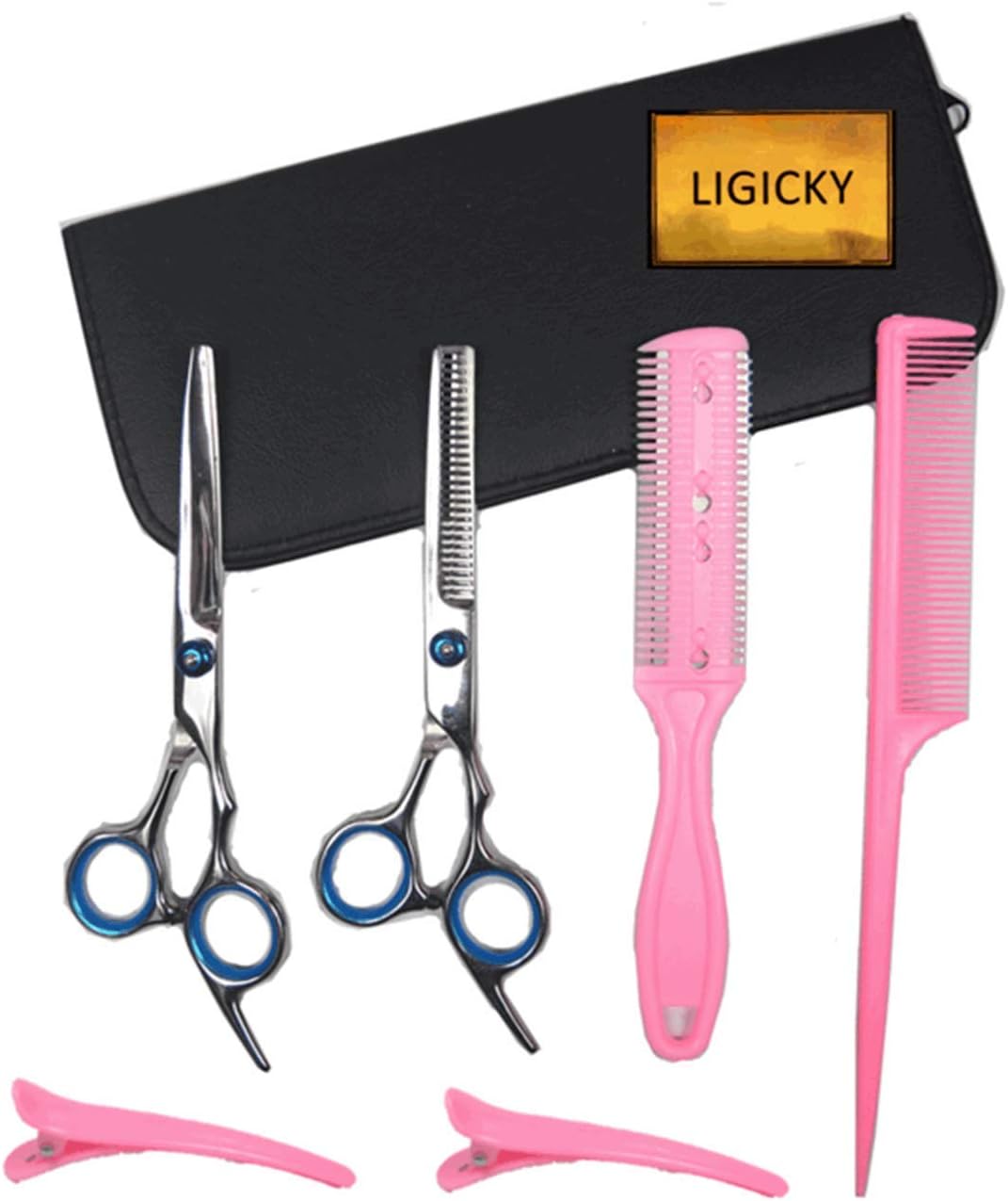 Hairdressing Scissors Kits Professional Stainless Steel Hair Cutting