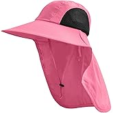 Sun Hat for Men Women with Neck Flap,UPF 50+ UV Protective Hiking Fishing Hats,Wide Brim Sun Hat for Women&Men