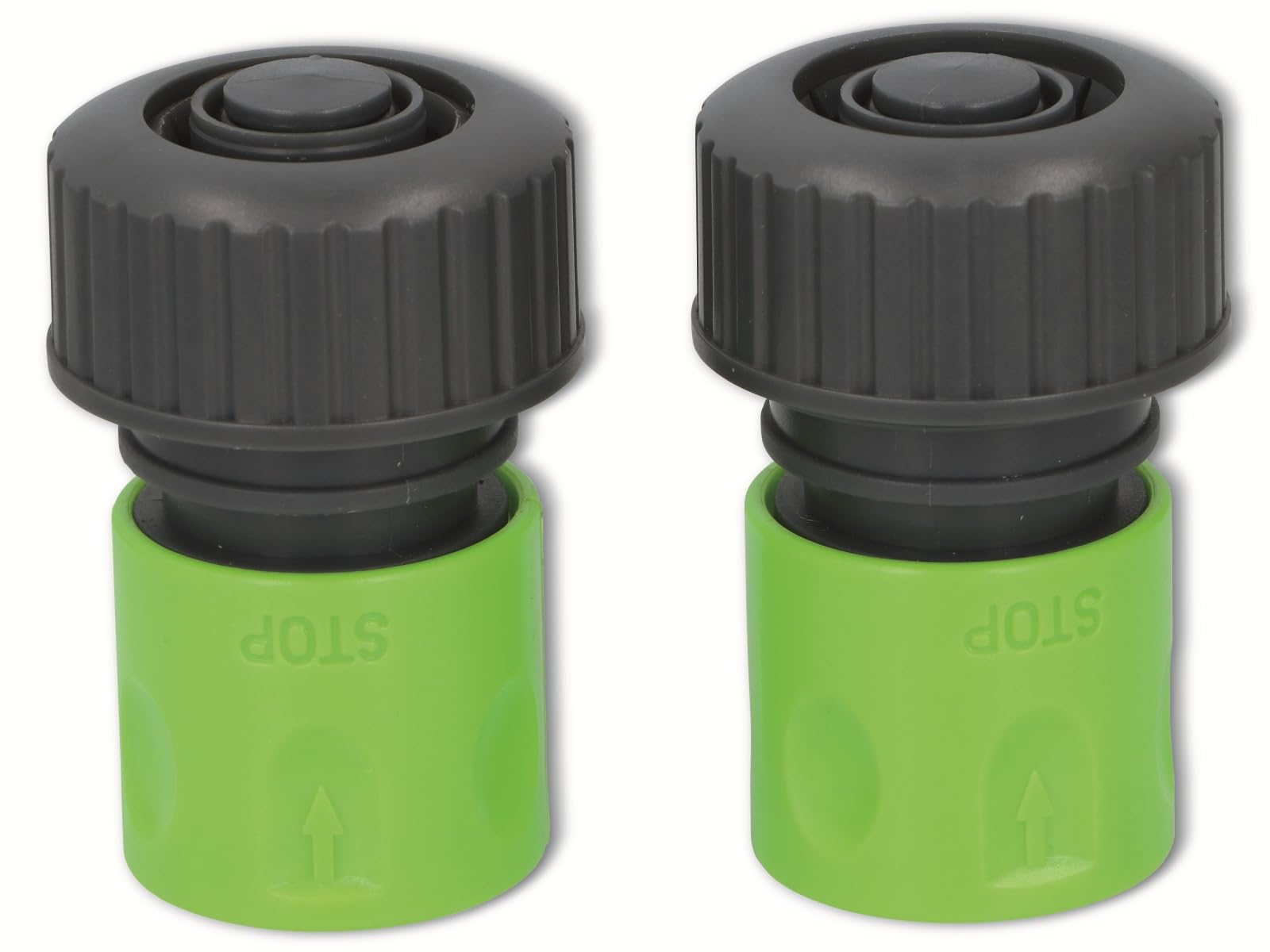 Kinzo Hose connection 4.2 x 6.2 cm ABS green/grey 2-piece