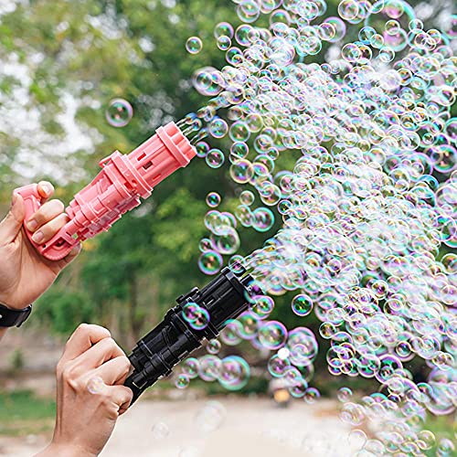 Bubble Gatling Gun, Gatling Bubble Machine 2021 Cool Toys & Gift, 8
