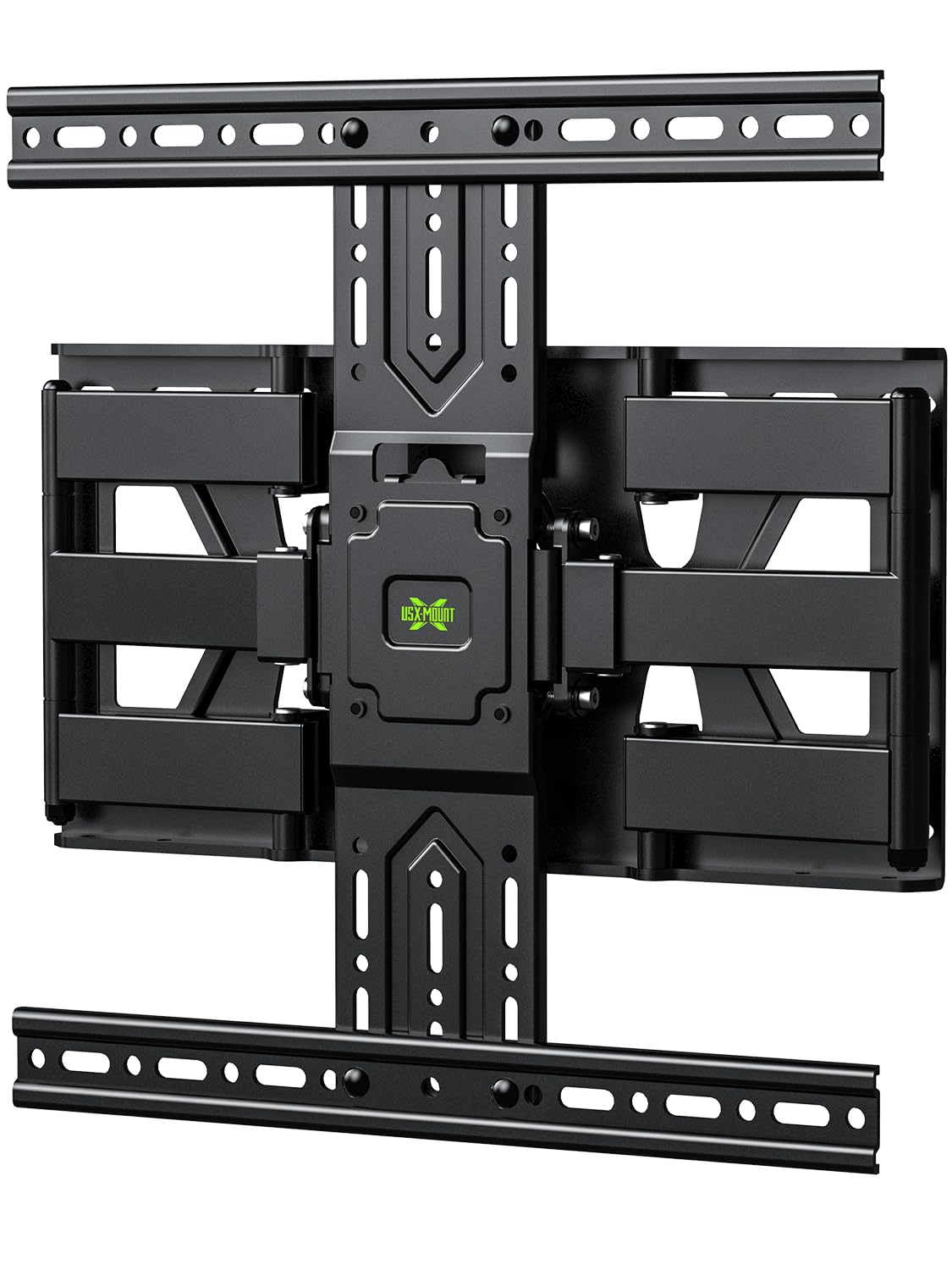 Photo 1 of USX MOUNT Ultra Slim TV Wall Mount 37-75 Inch TVs Mount with Swivel and Tilt, Low Profile Full Motion Bracket with Articulating Dual Arms, Up to VESA 400X400 mm Max 16" Wood Studs, Holds 99lbs