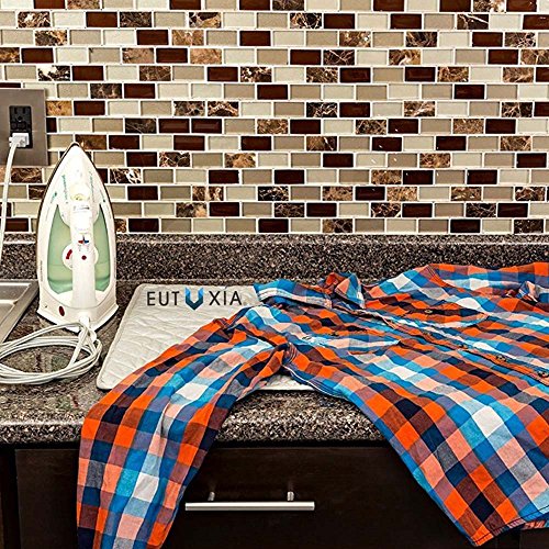 Eutuxia Magnetic Ironing Blanket. Alternative for Iron Board. Portable Cover for Washer, Dryer, Table, Bed, Countertop. Dry Safe & Heat Resistant Pad. Quilted Laundry Mat fo Everywhere.[23 x 20.5 in] - Thumbnail 5