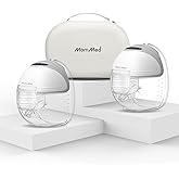 Wearable Breast Pumps (Model S21), Lightweight Rechargeable Electric Breast Pump with 3 Modes & 12 Suction Levels, Portable B