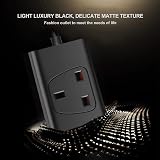 ExtraStar 1 Way UK 3 Pin Plug Extension Lead 3M Black 13A view 3