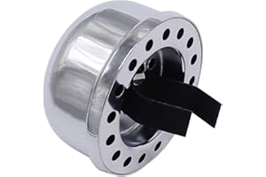 YUCHENSHLP Chrome Engine Oil Breather Cap Push In Oil Filler Breather Cap Valve Cover