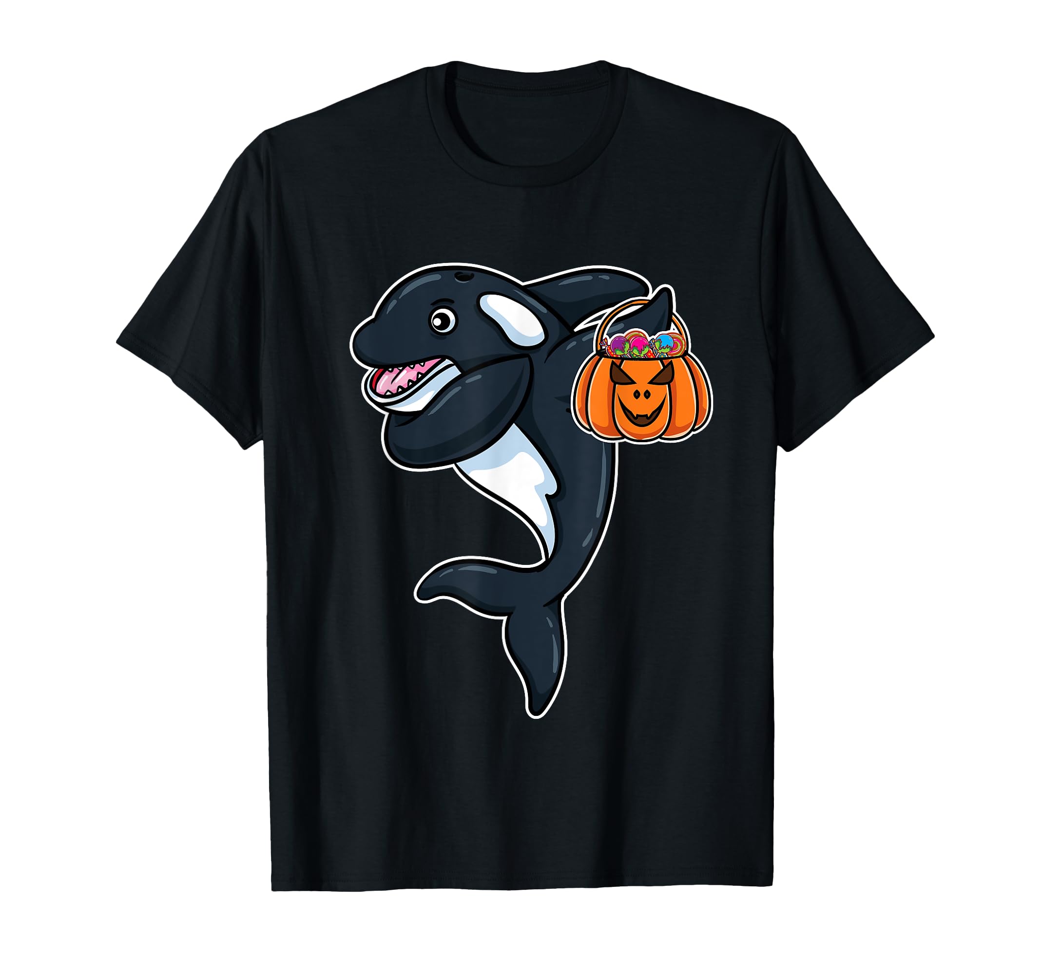 Photo 1 of Dabbing Orca Halloween T-Shirt medium 