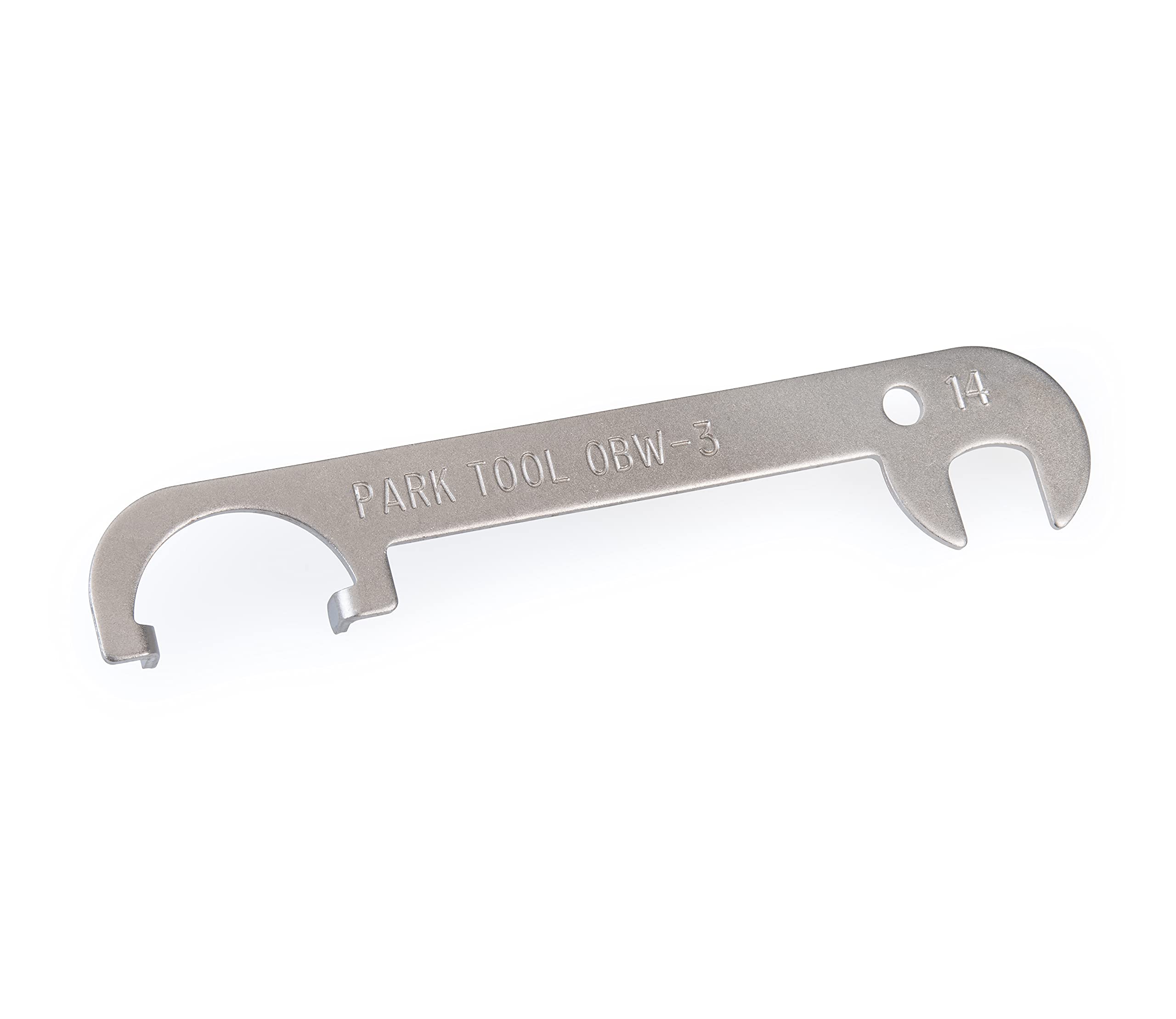 Park Tool OBW-3 Offset Brake Wrench Brake Centring Tool 14 mm, Black