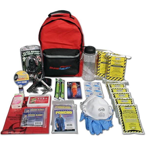 Survival Kit More Prepared Person Standard Backpack Survival Kit