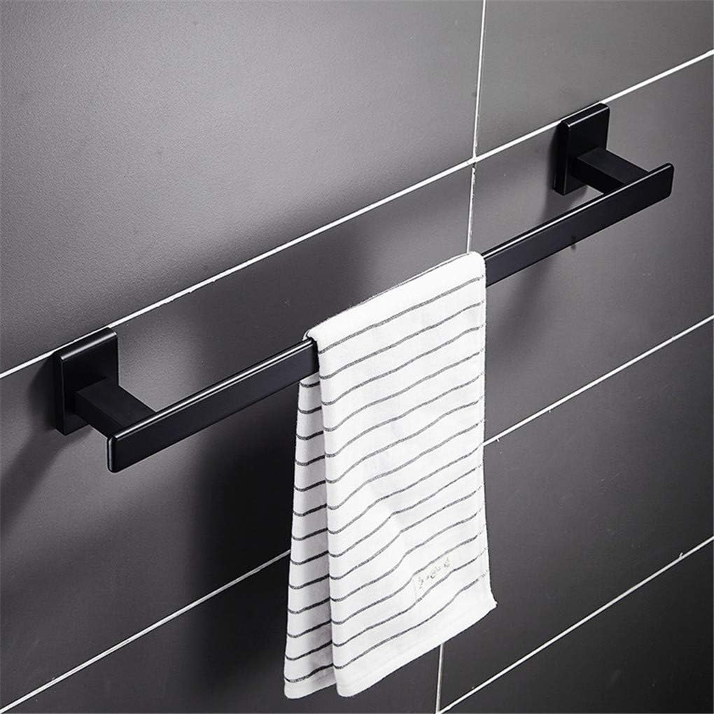 Jerinumkoy Accesorios Negro de Aluminio de Montaje en Pared Estante de